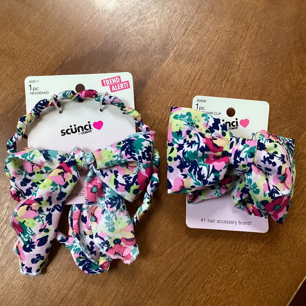 Conair Scunci Claw Hair Clip and Headband
